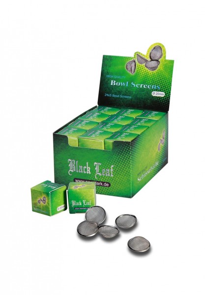 Sítka do bong Black leaf tvar miska 20 mm ostatní příslušenství k vodním dýmkám od výrobce Black Leaf Sítka do bong Black leaf tvar miska 20 mm