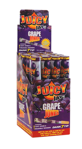 Juicy Jay's Ochucené dutinky Juicy Jones Hroznové víno