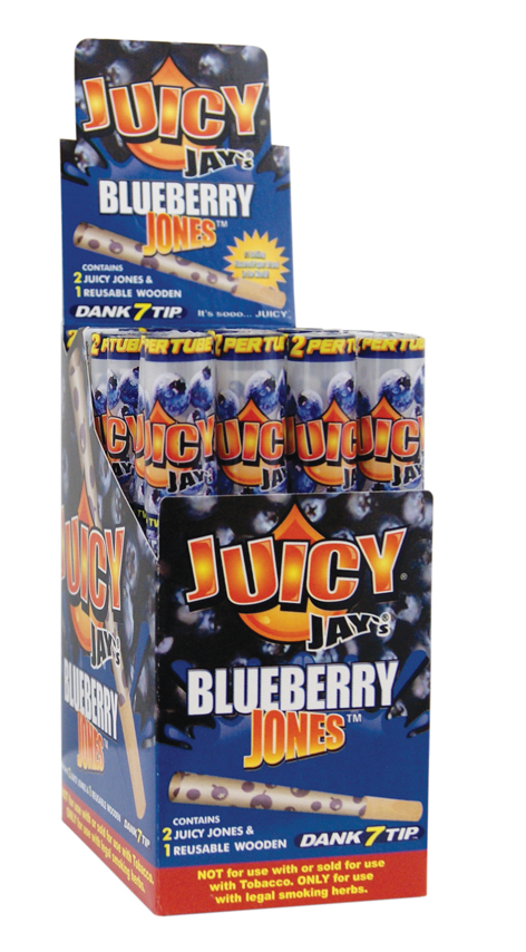 Juicy Jay's Ochucené dutinky Juicy Jones Borůvka