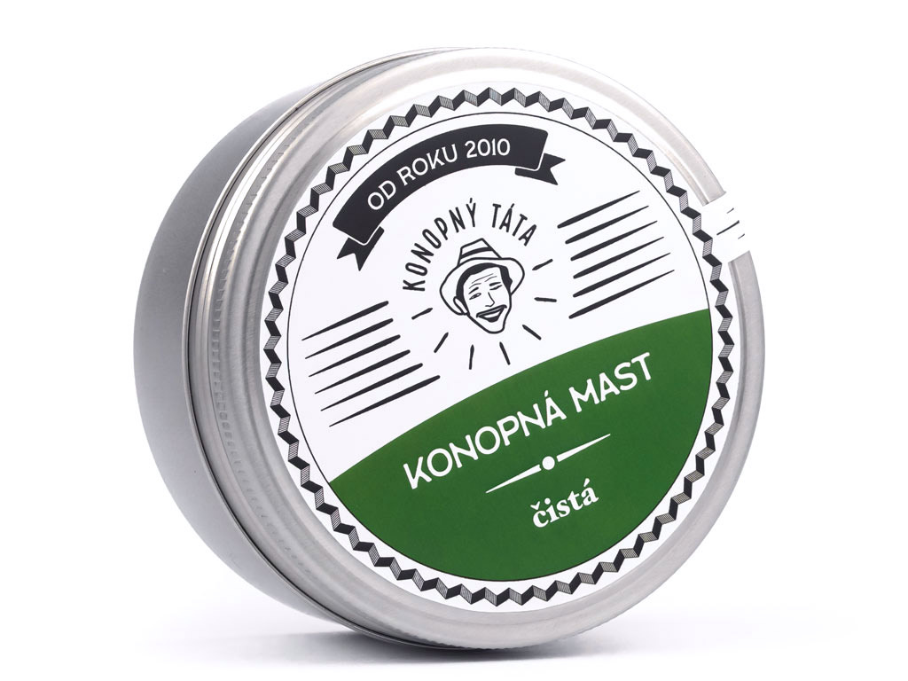 Konopný táta Konopná mast Váha: 15 ml