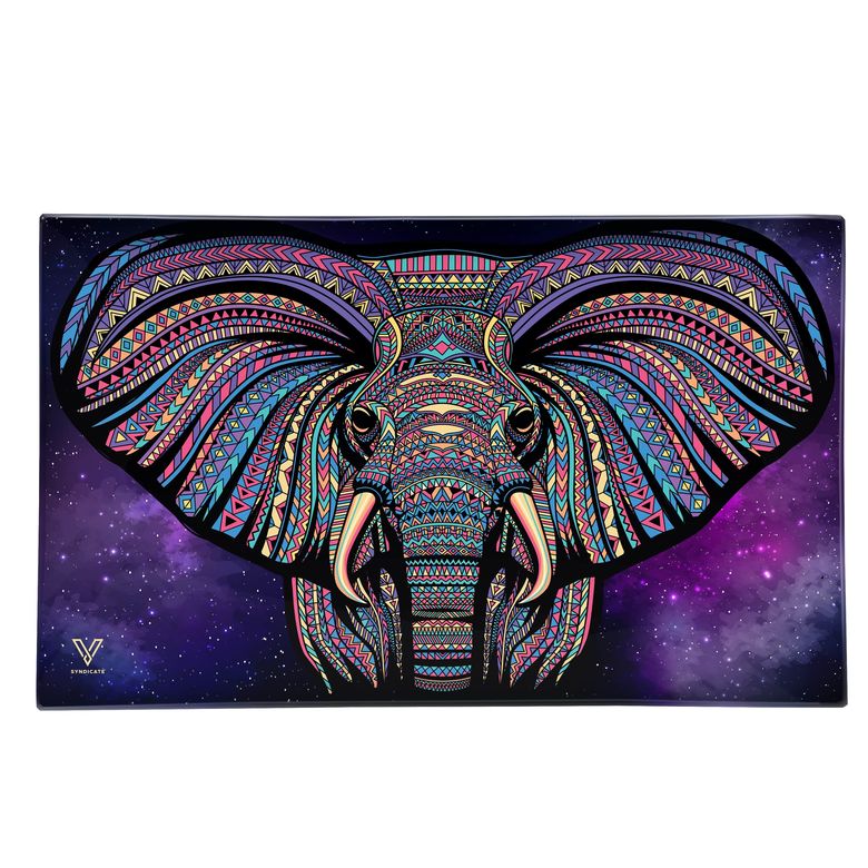 V-Syndicate Skleněný podklad V Syndicate Tribal Elephant