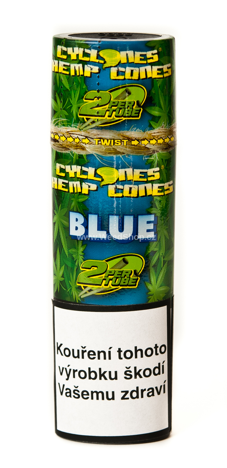 Blunty Cyclones Hemp Cones Blue cigarety od výrobce Cyclones Blunty Cyclones Hemp Cones Blue