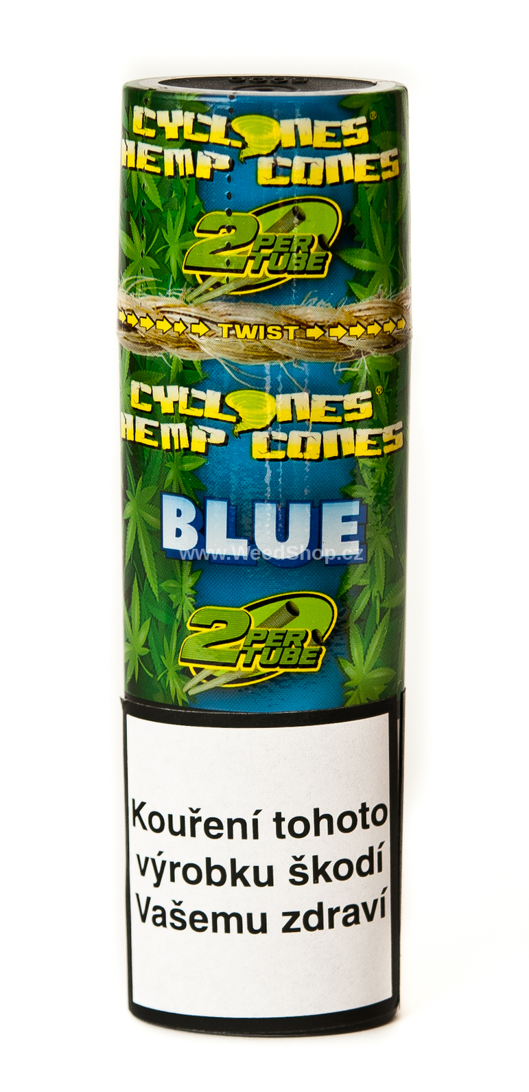 Blunty Cyclones Hemp Cones Blue