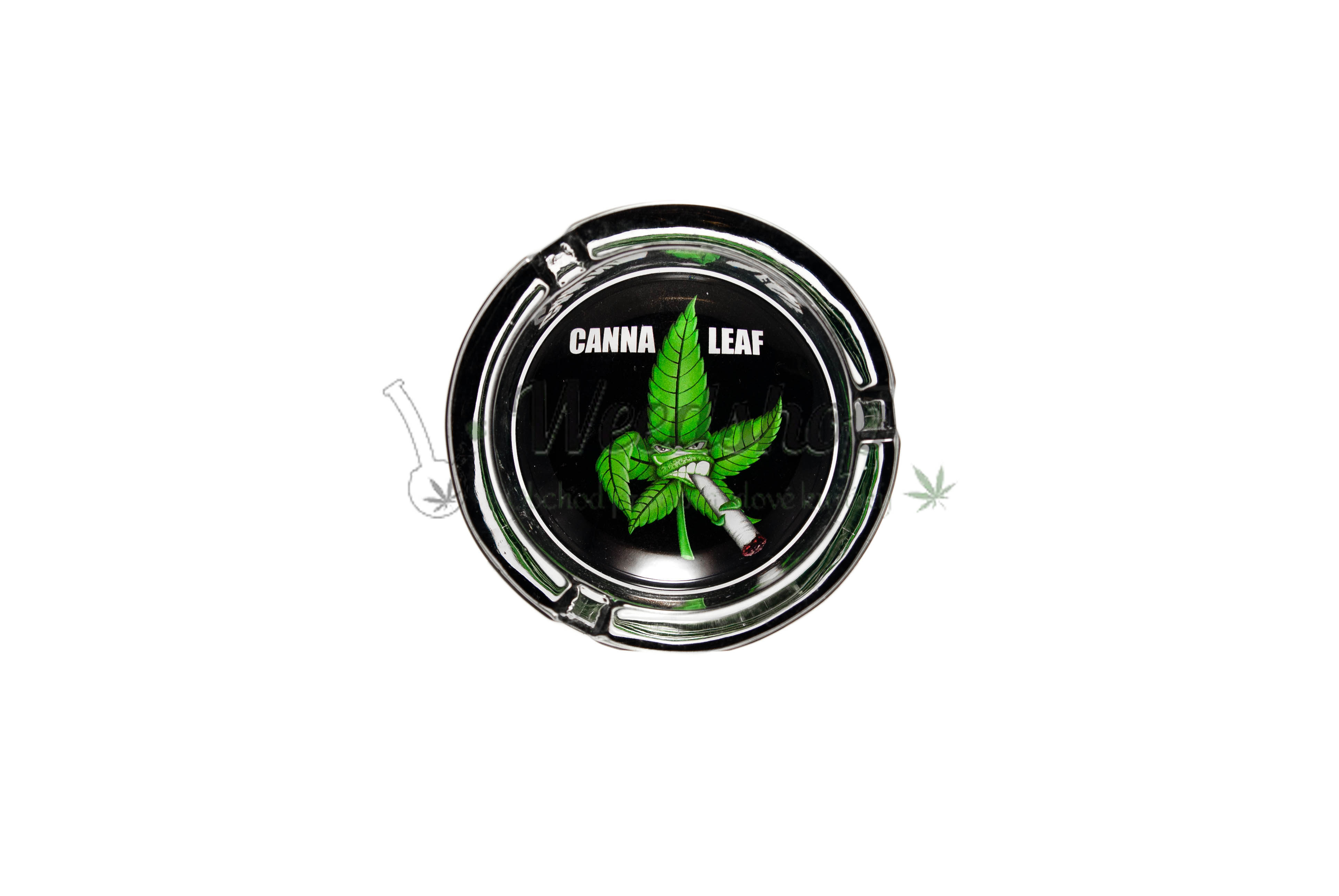 WeedShop Malý skleněný popelník - Canna Heroes Varianty: CannaLeaf