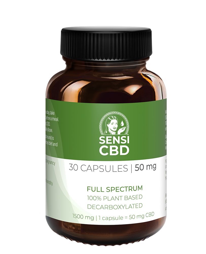 Sensi Seeds CBD kapsle 30 ks 1500 mg