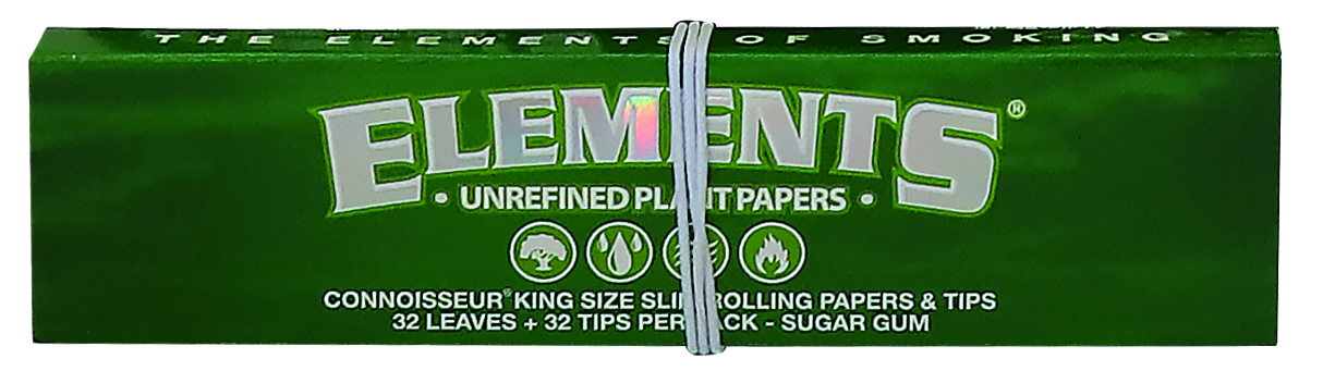 Elements cigaretové papírky Plant Based KS slim + filtry