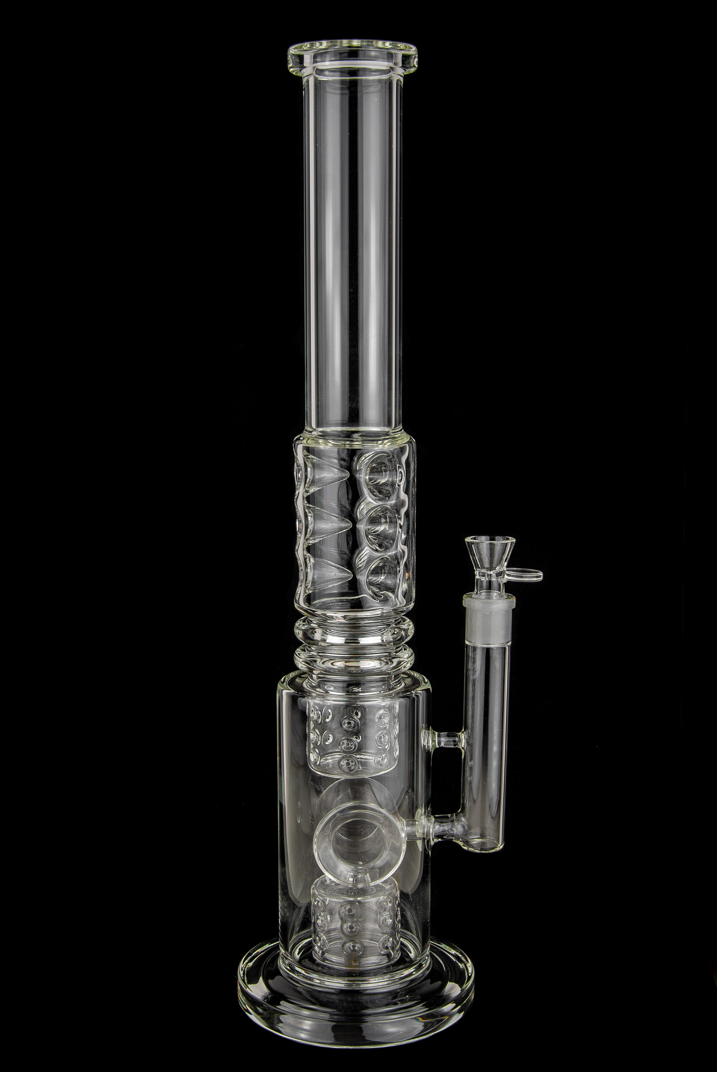 WeedShop Skleněný bong 50cm s 2x Cheese perkolátorem