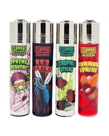 Celá sada Clipper zapalovačů Spring Terror 2