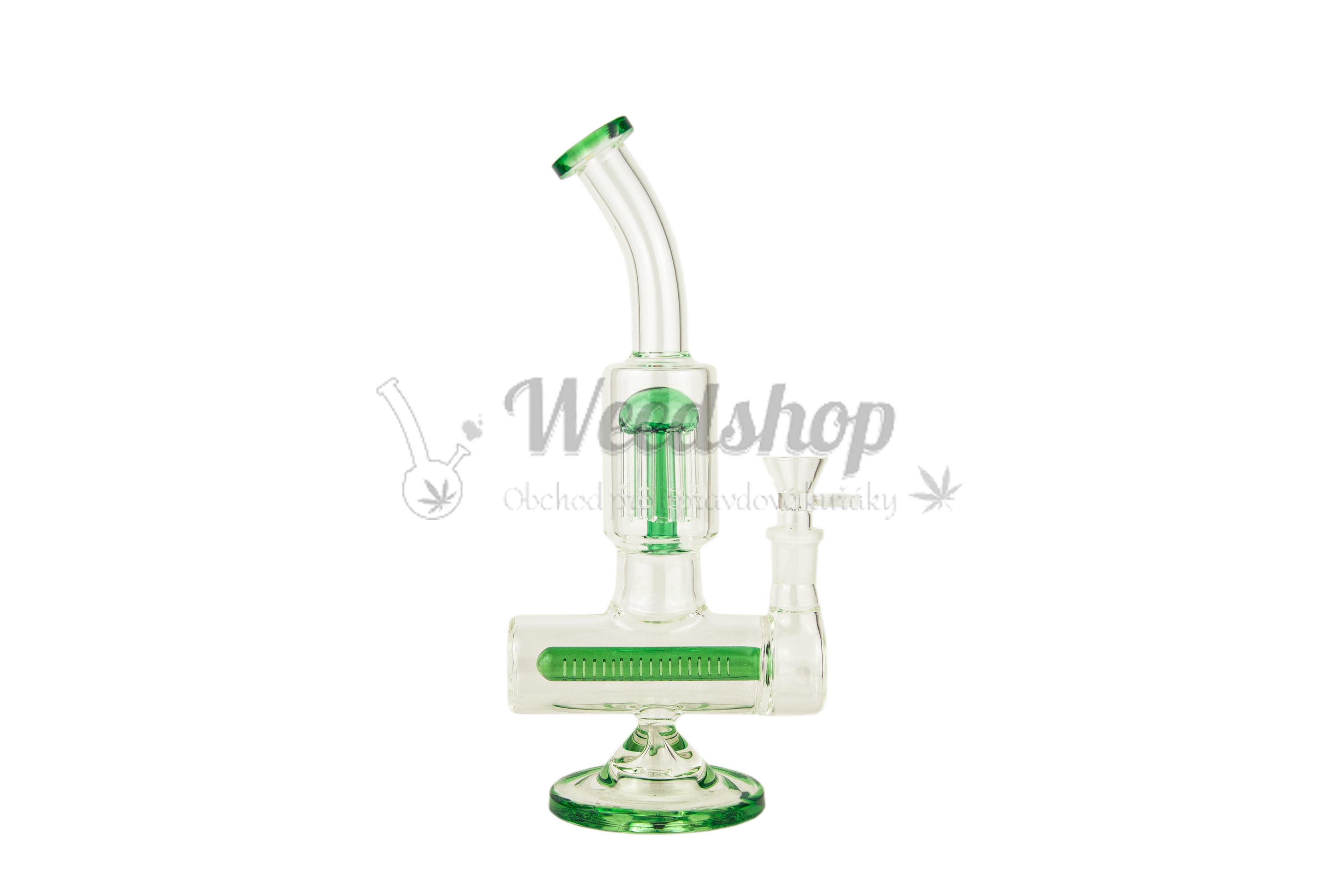 WeedShop Skleněný Inline 8-arm bong vodní dýmky od výrobce WeedShop WeedShop Skleněný Inline 8-arm bong
