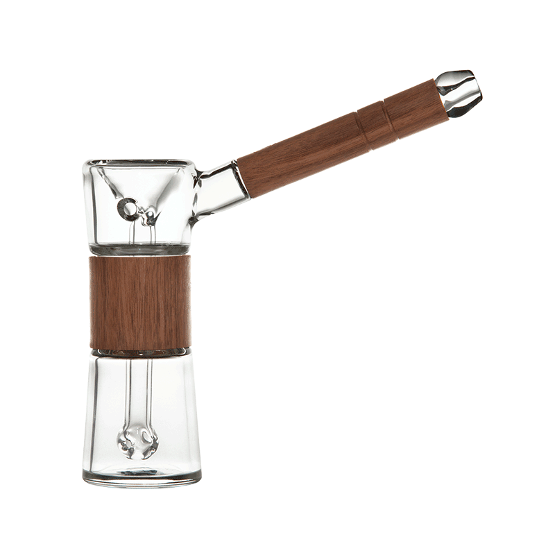 Marley Natural Skleněný Bubbler - Black Walnut Collection