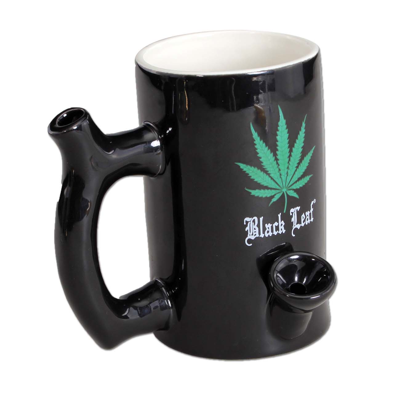 Black Leaf Keramický hrnek Bong Wake+Bake