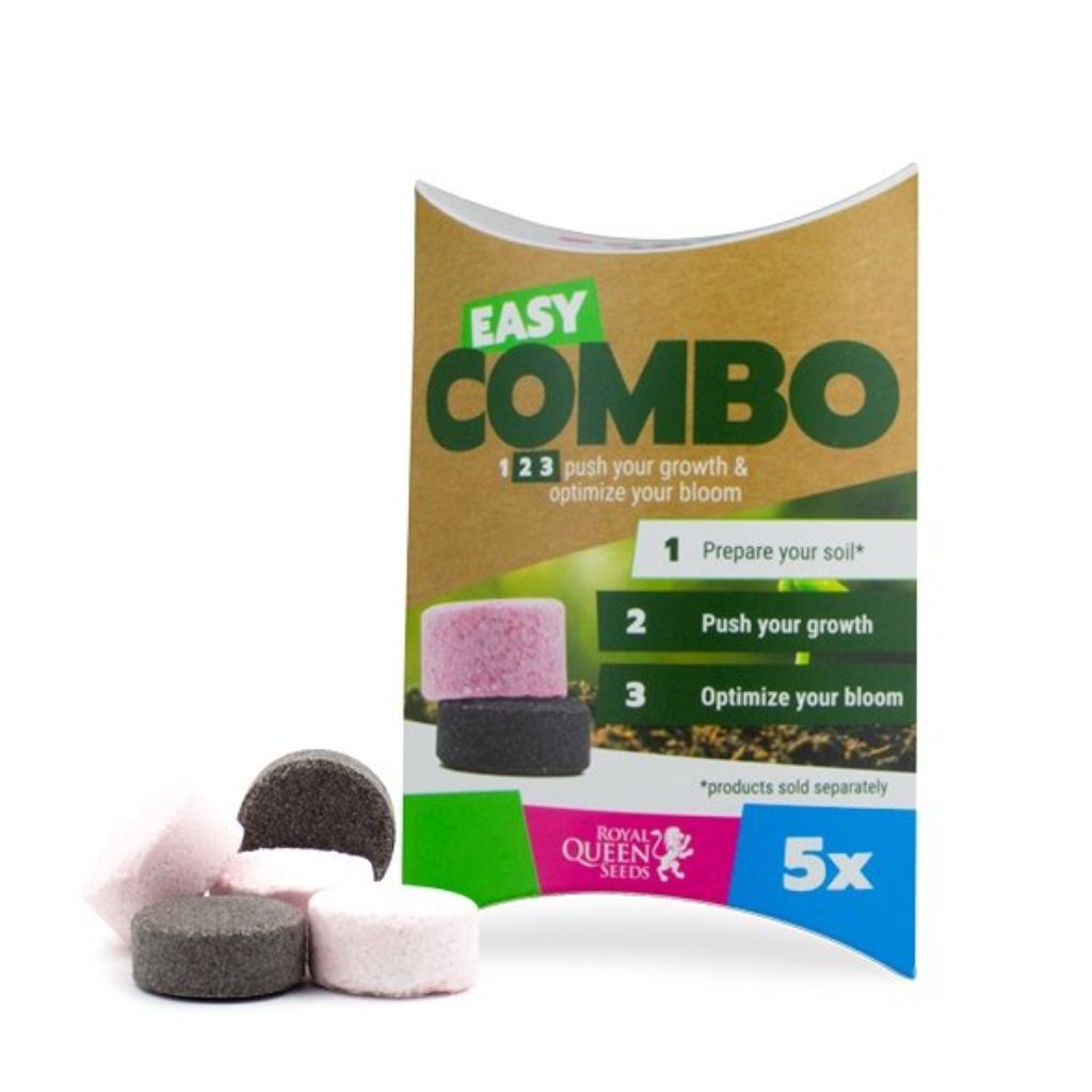 Royal Queen Seeds Hnojivo na růst i květ Easy Combo Pack - Tablety Balení: 3 ks