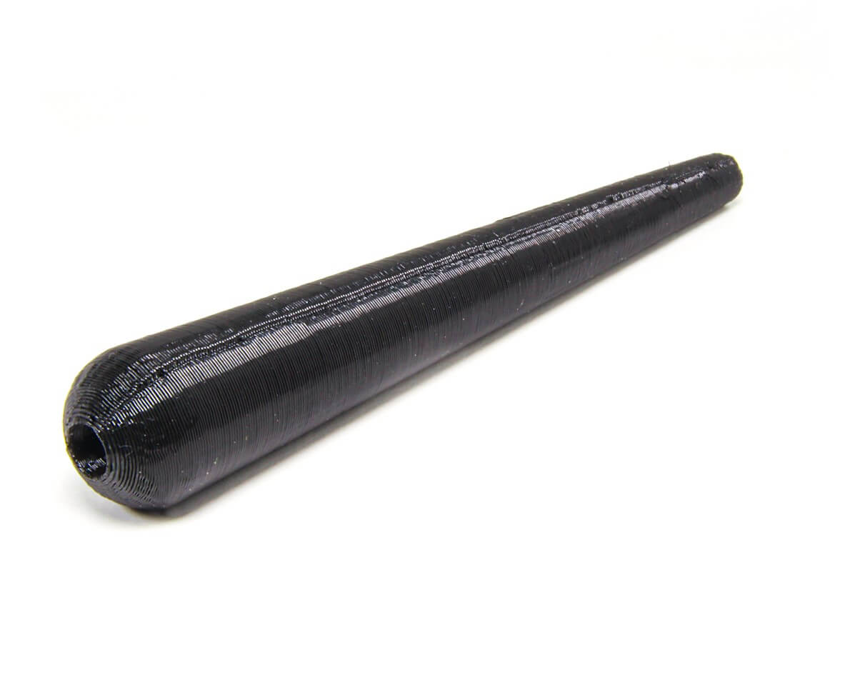WeedShop Šňupadlo kónické 9,5 cm Barva: Černá