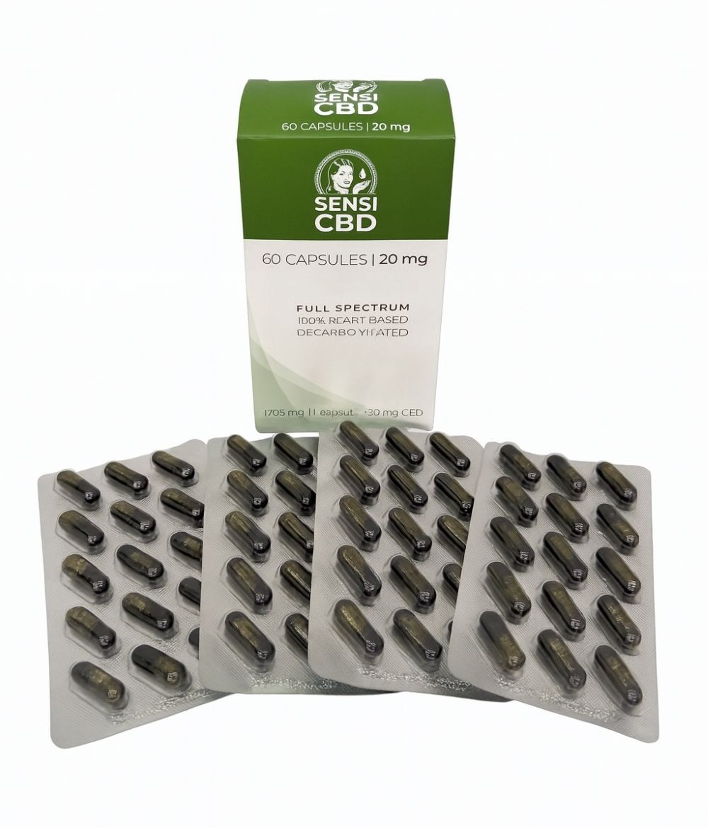 Sensi Seeds Konopné tablety 60 ks 1200 mg CBD