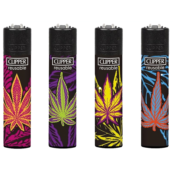 Celá sada zapalovačů Clipper Psycho Weed zapalovače od výrobce Clipper Celá sada zapalovačů Clipper Psycho Weed