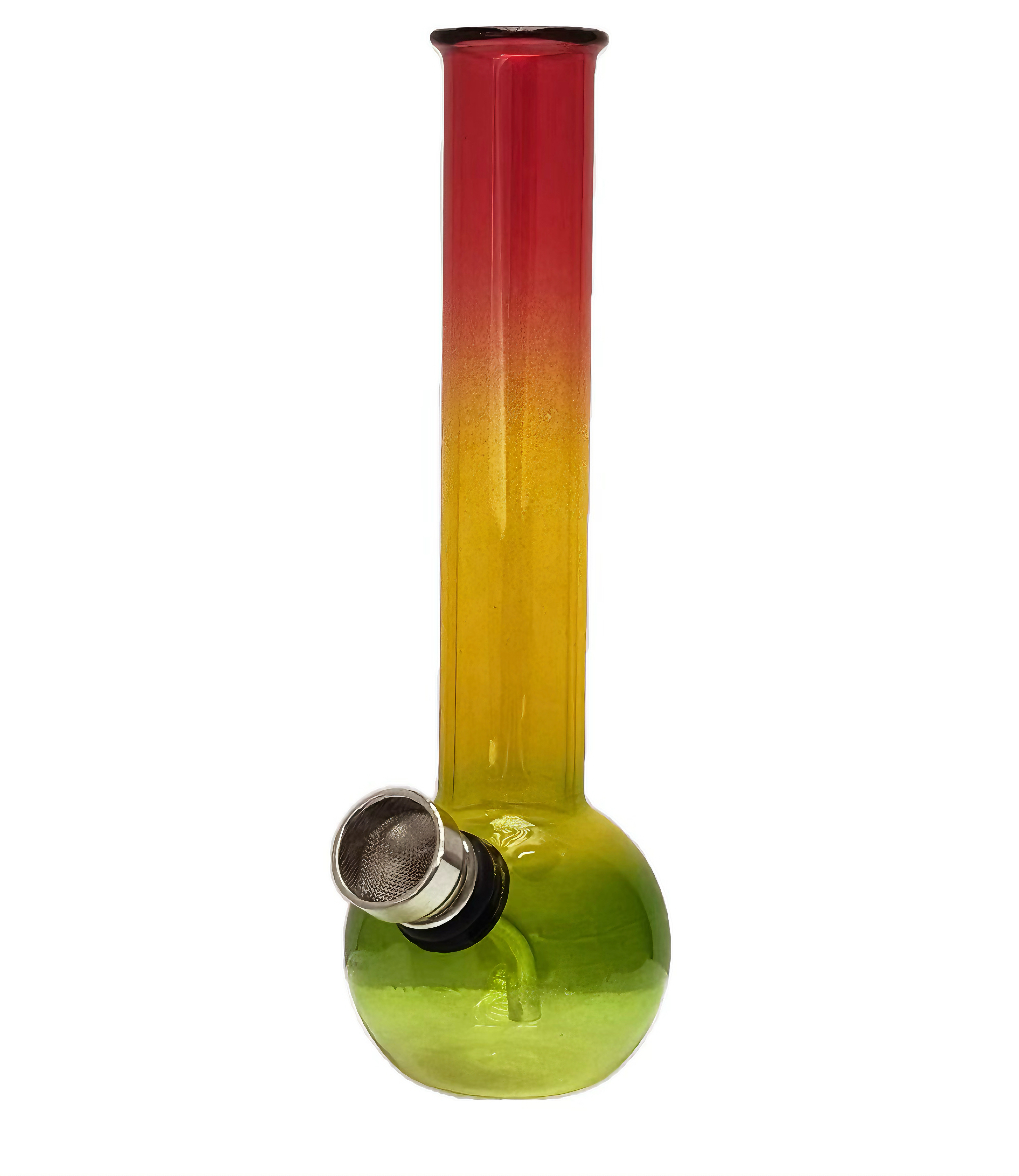 WeedShop Skleněný mini bong Rasta 16 cm Barva: Rasta 4 vodní dýmky od výrobce WeedShop WeedShop Skleněný mini bong Rasta 16 cm Barva: Rasta 4