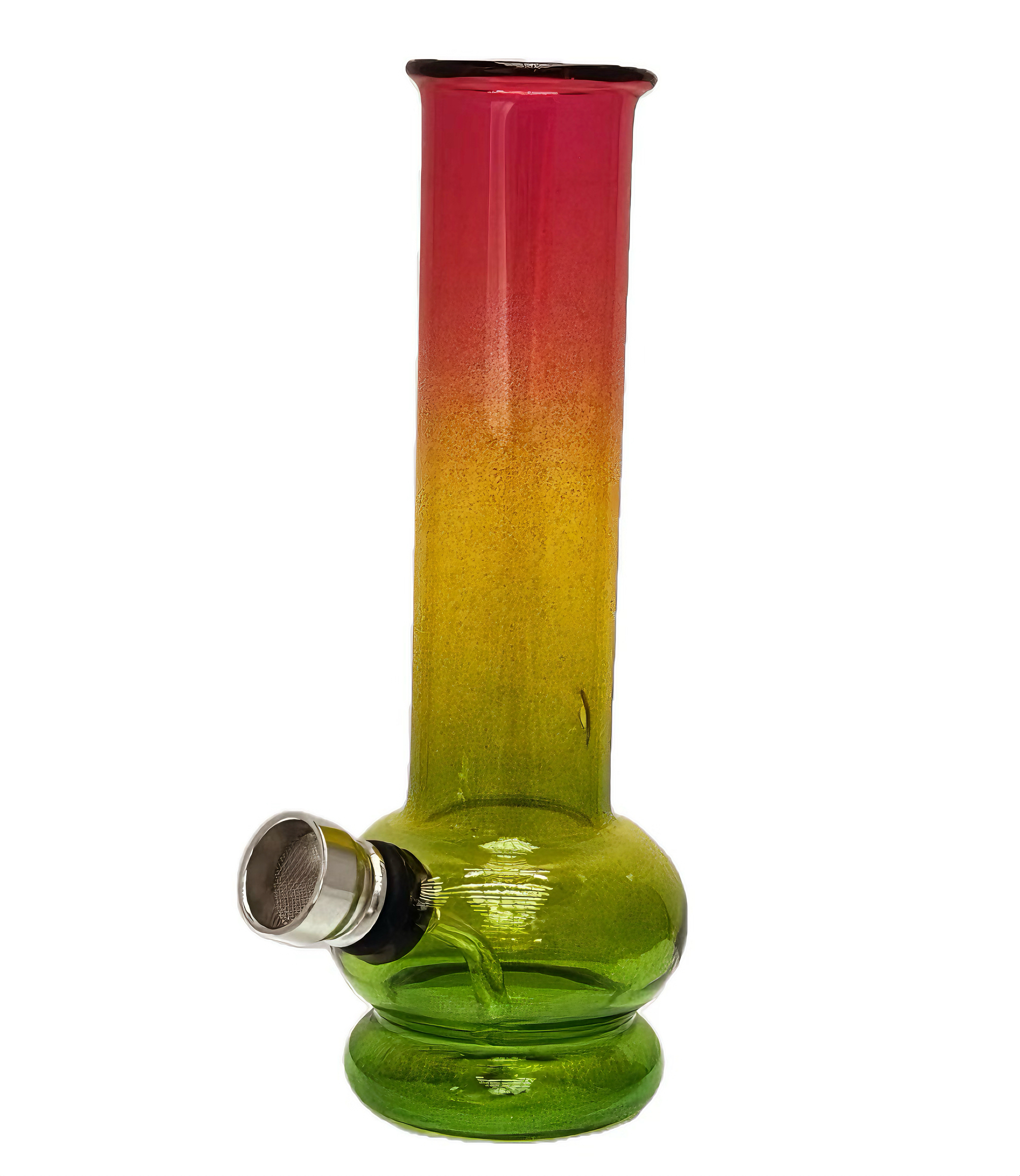 WeedShop Skleněný mini bong Rasta 16 cm Barva: Rasta 6 vodní dýmky od výrobce WeedShop WeedShop Skleněný mini bong Rasta 16 cm Barva: Rasta 6