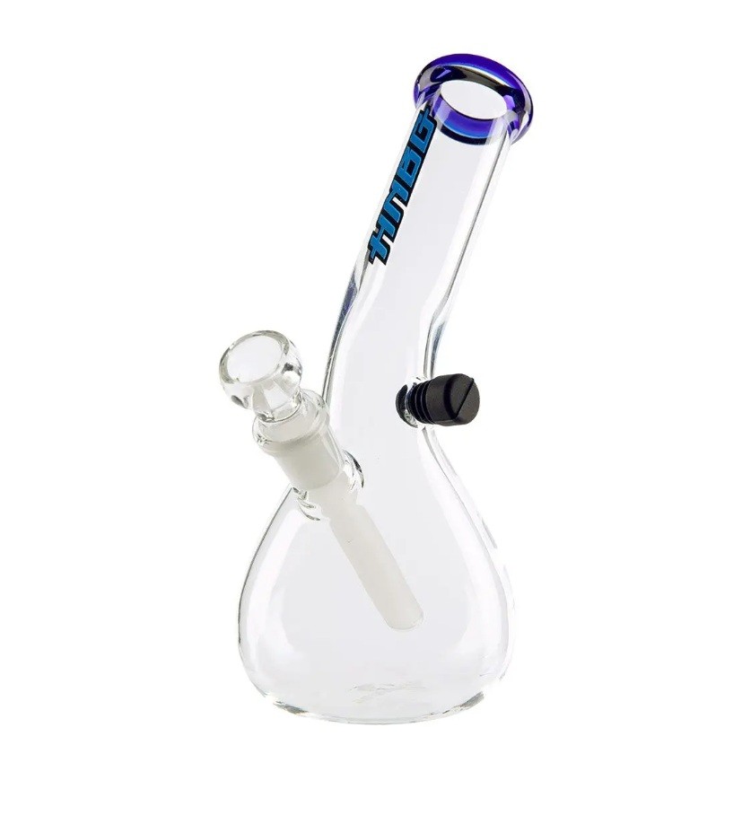 Weed Star Skleněný bong Flip Da Scripp Blue-Line vodní dýmky od výrobce Weed Star Weed Star Skleněný bong Flip Da Scripp Blue-Line