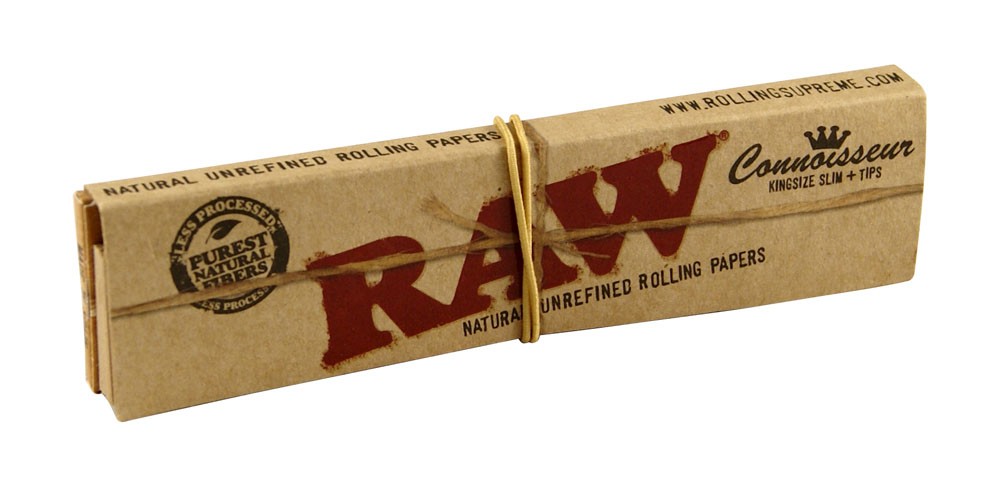 Cigaretové papírky RAW Connoisseur king size + filtry