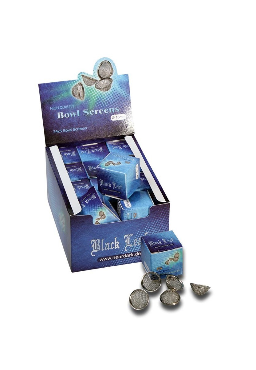 Sítka do bong Black leaf tvar miska 15 mm ostatní příslušenství k vodním dýmkám od výrobce Black Leaf Sítka do bong Black leaf tvar miska 15 mm