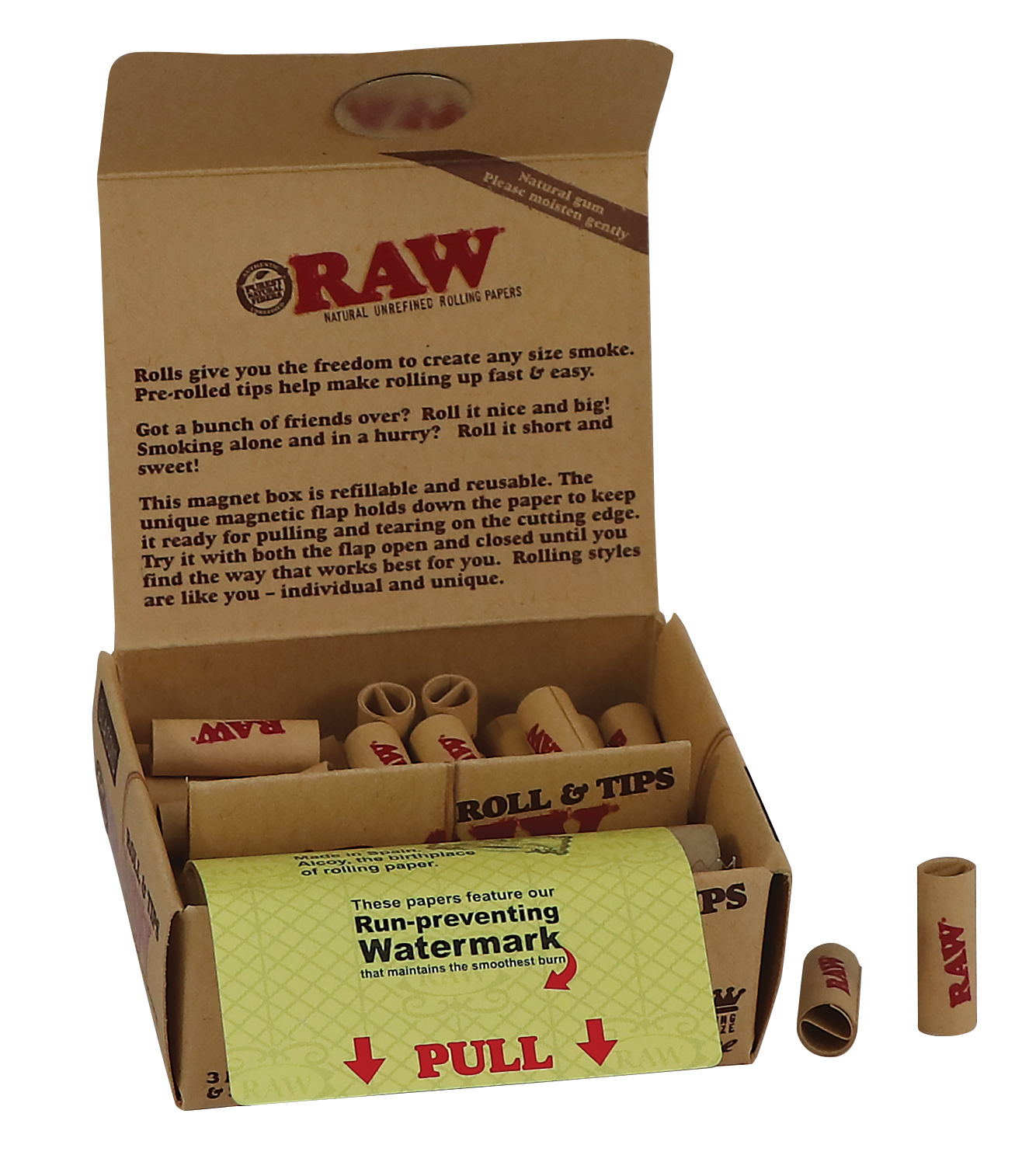 Raw Masterpiece Classic - Rolls and tips