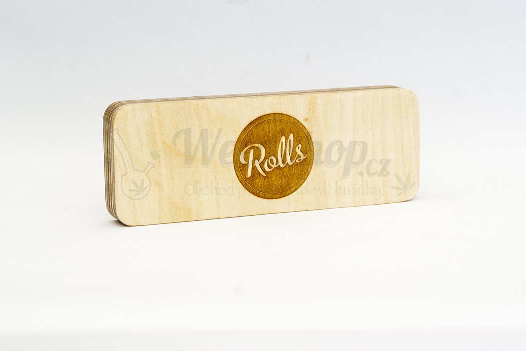 Rolls Smart filter Dřevěný box Rolls na cigaretové papírky KS