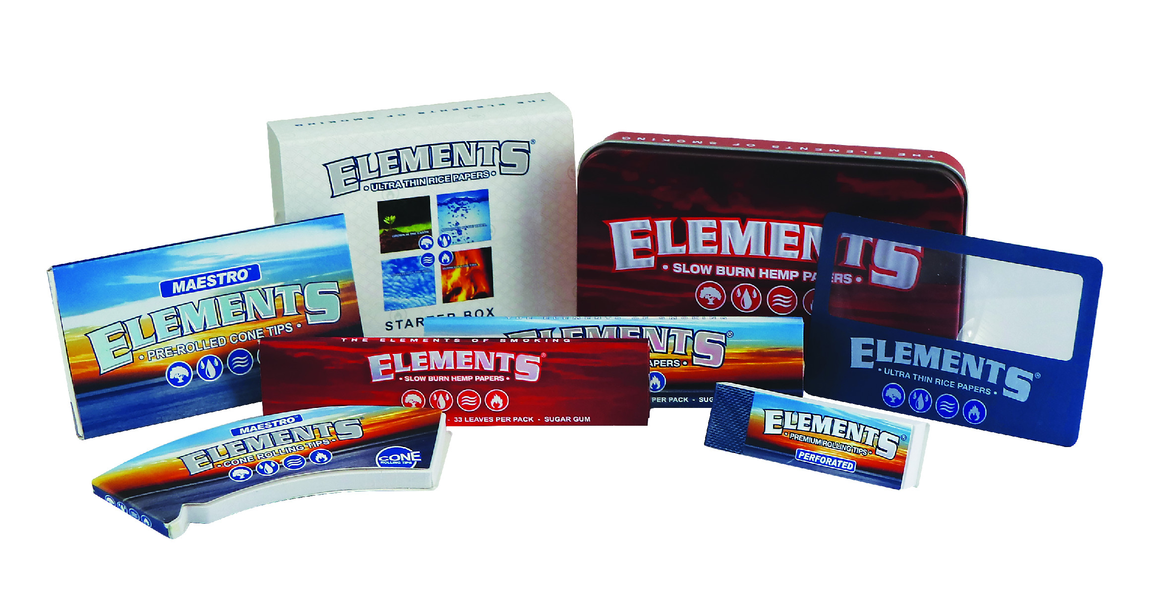 Elements Red - Starter box - dárkový set