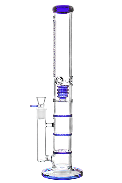 Weed Star Skleněný bong Heisenberg Ocean Triple Honeycomb