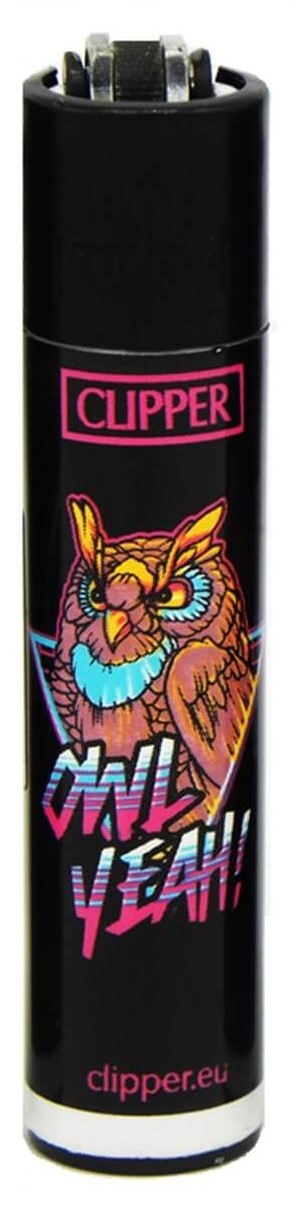 Zapalovač Clipper Retro Wave Varianty: Retro owl