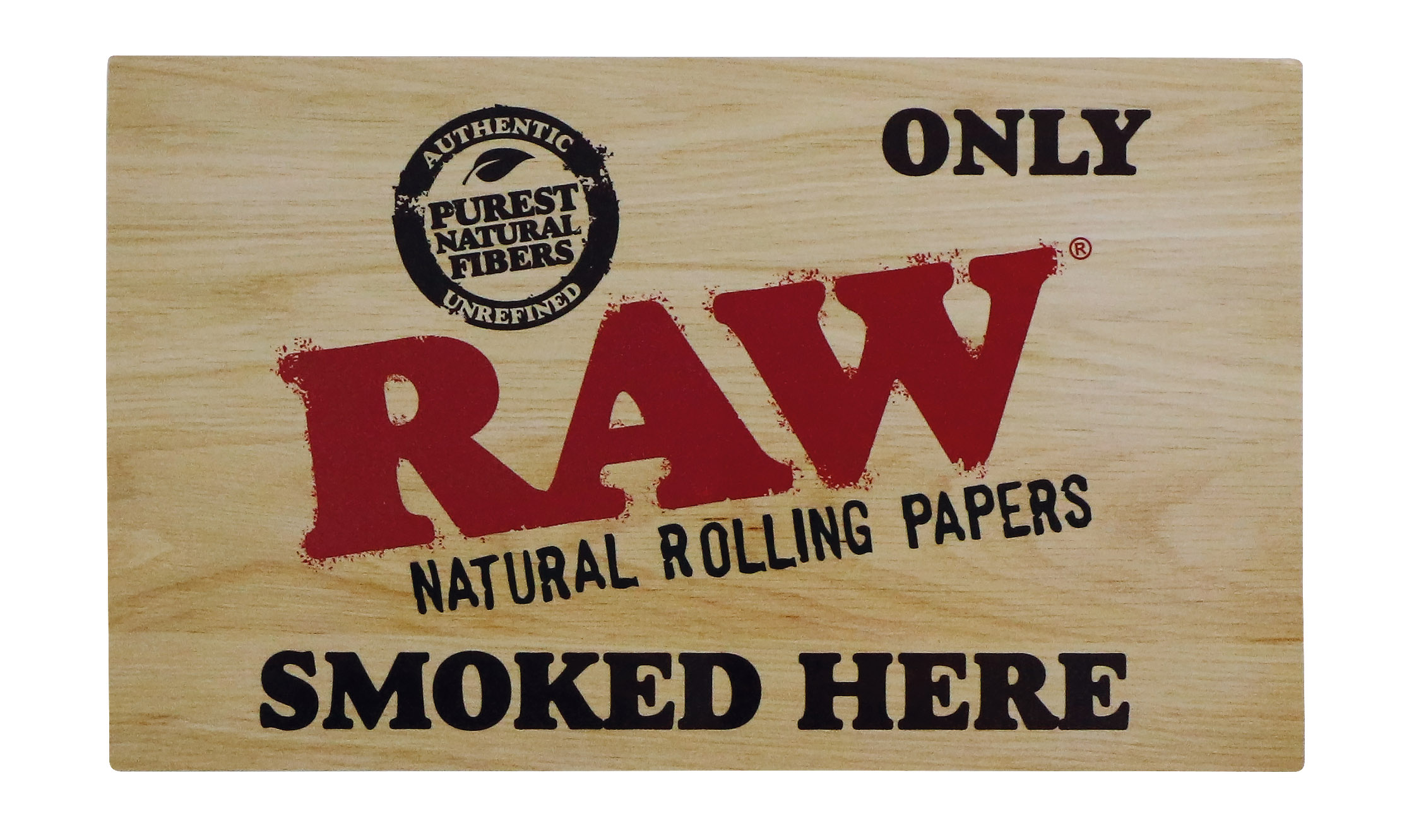Samolepka RAW Smoked here nášivky od výrobce RAW Samolepka RAW Smoked here