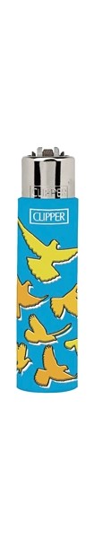 Zapalovač Clipper Pop-up Covers Birds Varianty: Modří