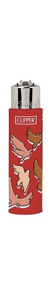 Zapalovač Clipper Pop-up Covers Birds Varianty: Červení