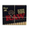 cigaretove filtry raw black krabicka