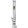 3655 1 skleneny bong honeycomb 55cm modry