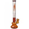 flaming amber