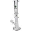 874 zakladni skleneny bong black leaf