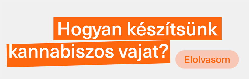 Hogyan készítsünk kannabiszos vajat, más néven cannabuttert?