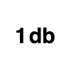 1 db