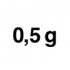 0,5 g