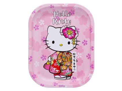 kovovy podklad hello kitty kimono pink