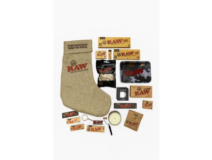 RAW karacsonyi zokni Santa sock ajandekkeszlet