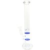Skleneny bong HoneyComb modry 38 cm