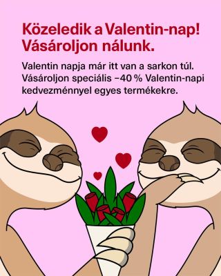 💘 A Valentin-nap már a küszöbön áll, és a levegőben szinte tapintható a szerelem 💘 Lepd meg azt, aki igazán fontos...