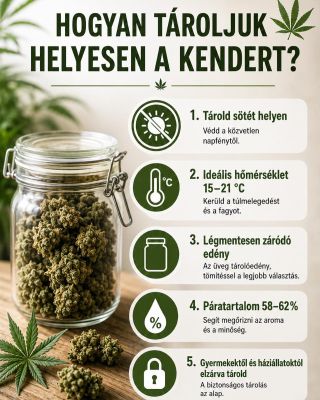 🌿 Hogyan tárolod a kedvenc gyógynövényeidet? A megfelelő tárolási körülmények jelentősen befolyásolhatják az illatukat,...