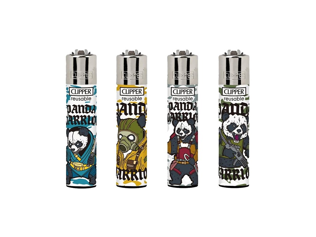 zapalovace clipper panda warrior