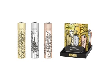 darkovy zapalovac clipper asian animals