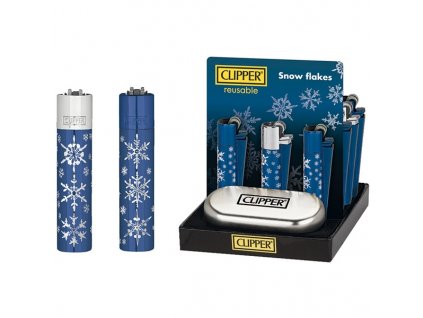 clipper zapalovac winter flakes