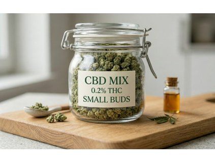 mix small buds 0,2 % THC
