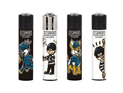 clipper zapalovac cops and robberts