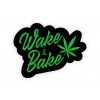 nahled wake bake cerna samolepka